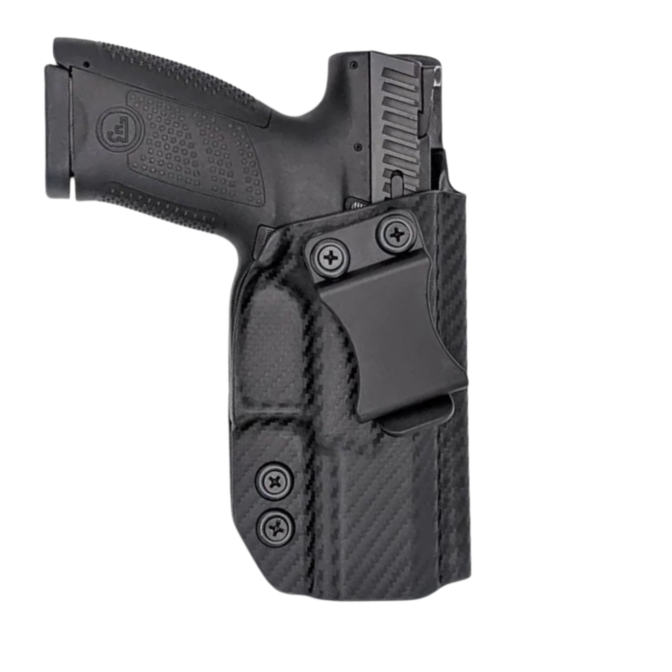 Coldre Velado Kydex ou Fibra de Carbono para CZ P-07 e CZ P-09