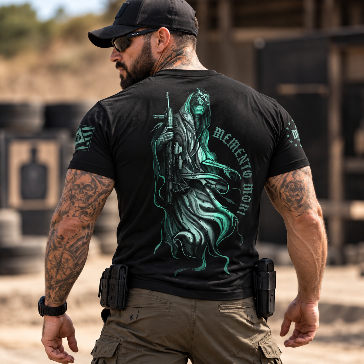 Camiseta Tática Memento Mori