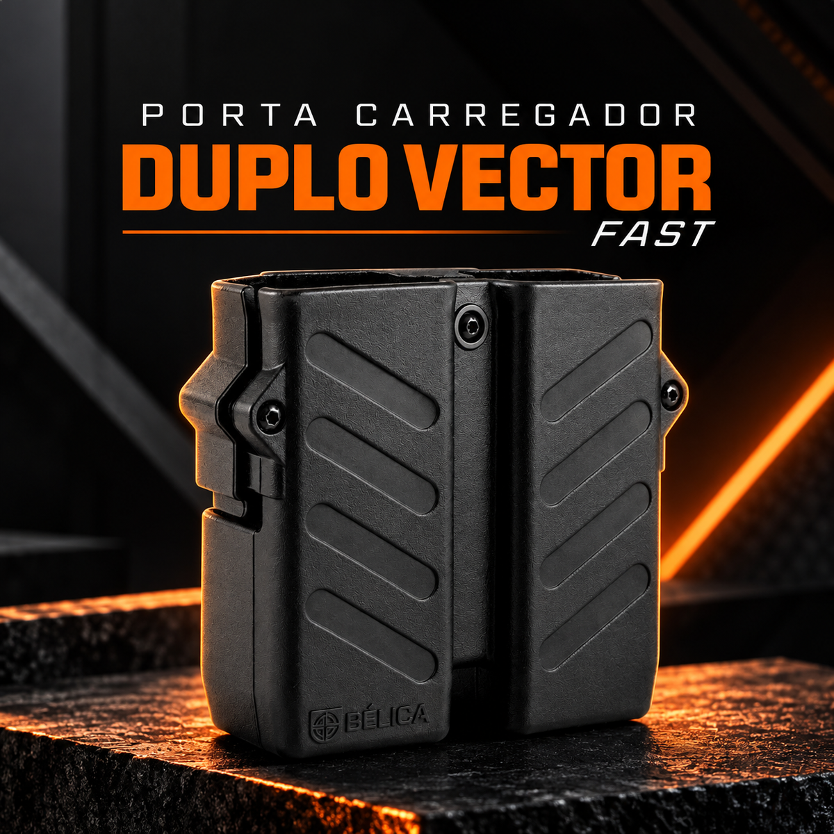 Porta Carregador Duplo Universal