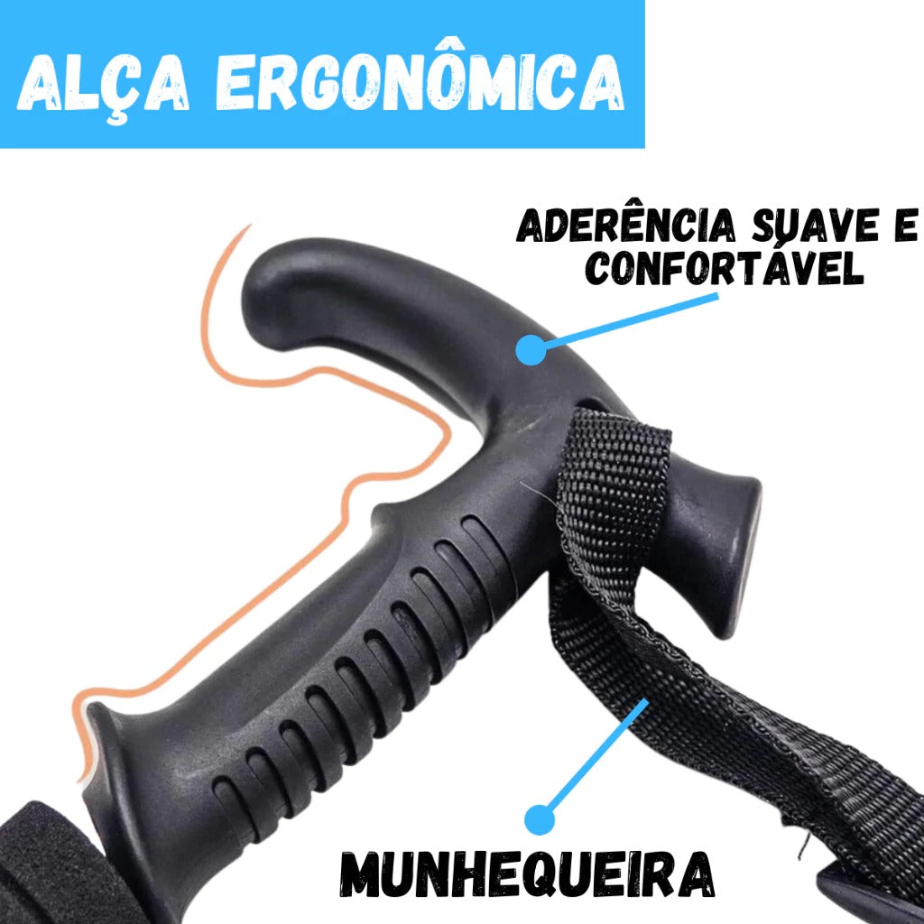 Bastão/Bengala Anti-Impacto para Trilha