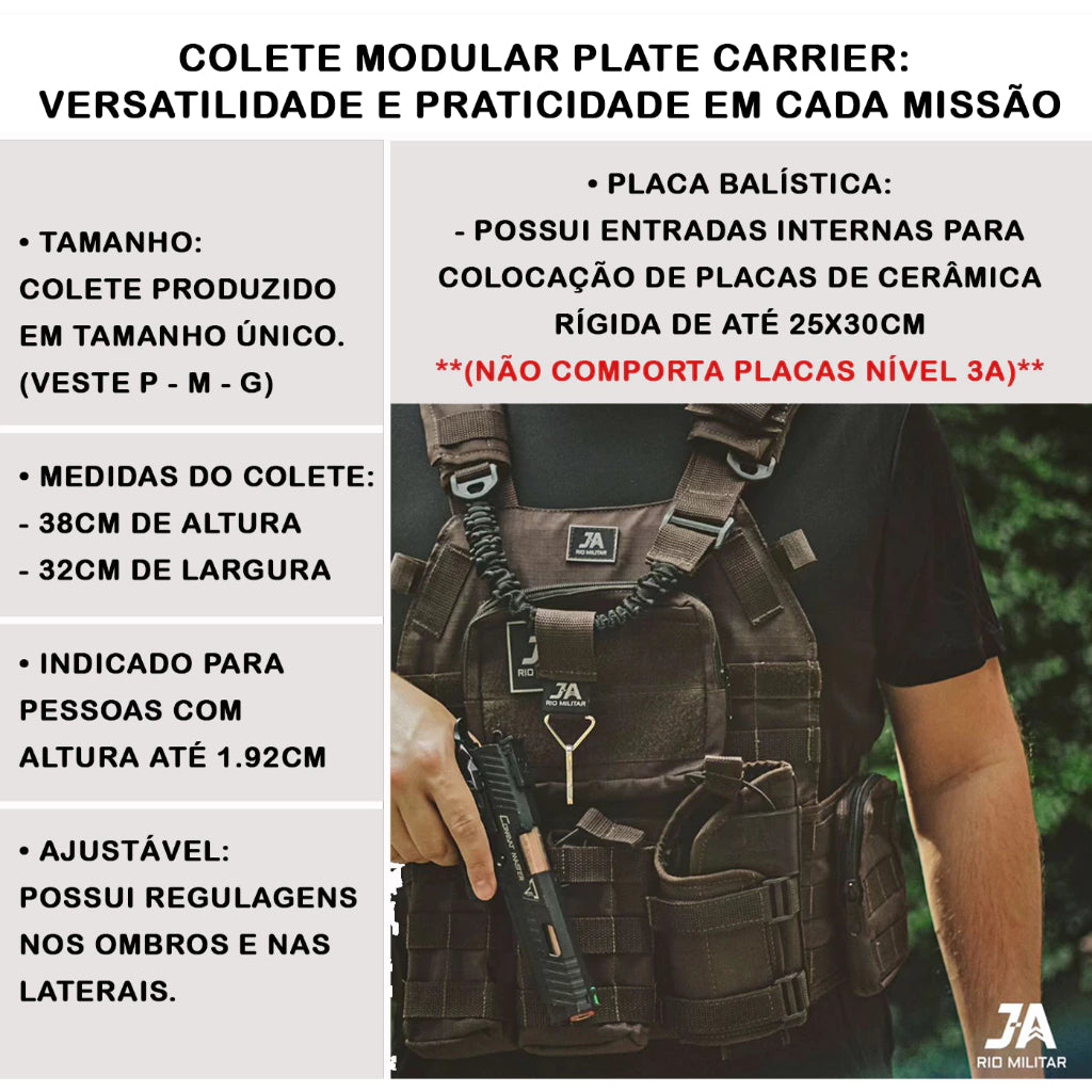 Plate Carrier J.A. Rio Militar®