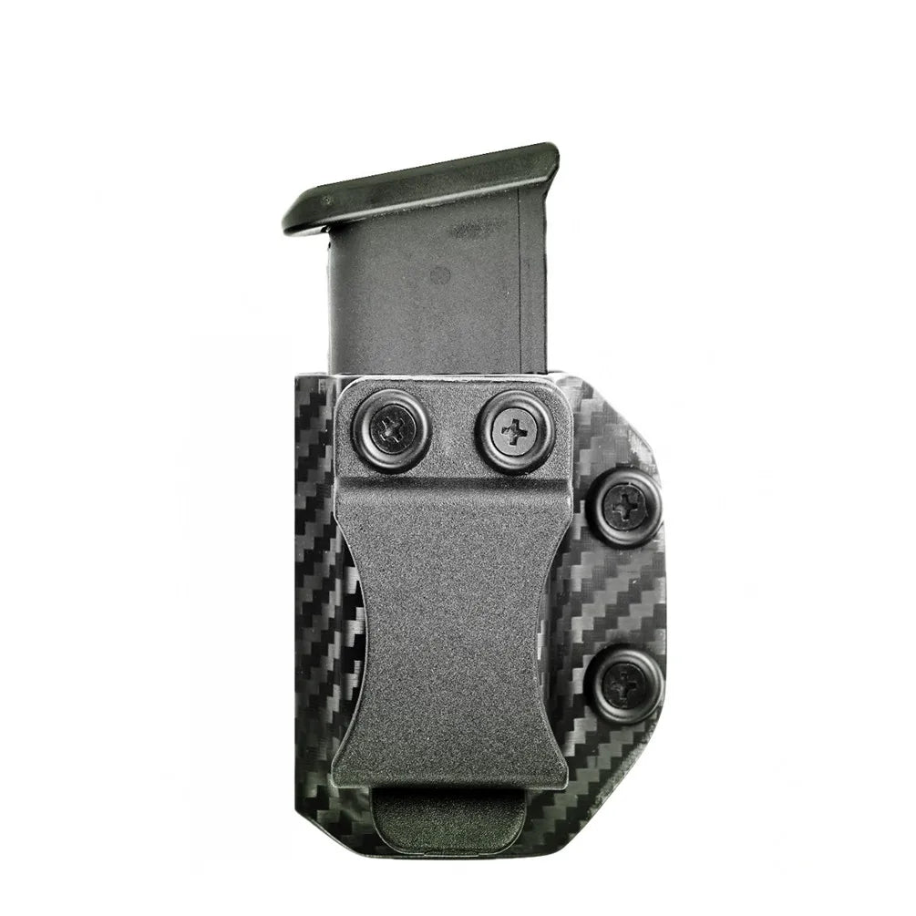 Porta-Carregador Velado Kydex e Fibra de Carbono – Glock G43X / G48