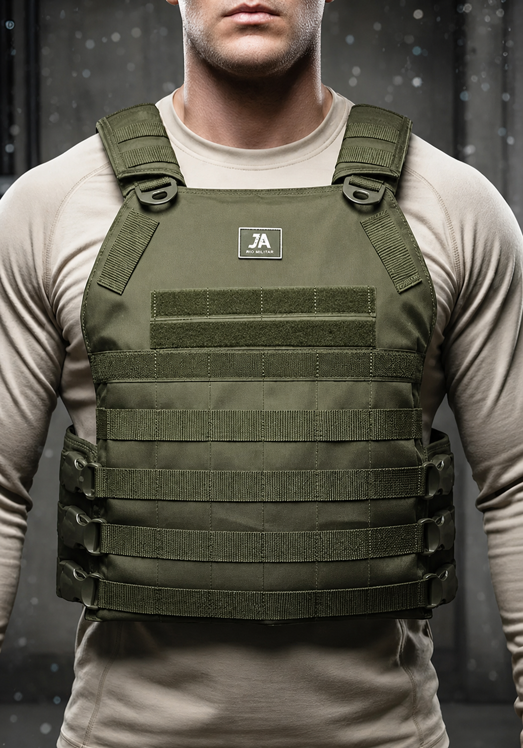 Capa de Colete Plate Carrier - Verde Oliva
