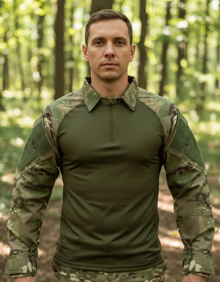 Combat Shirt X Five com Proteção UV50+ FoxBoy®