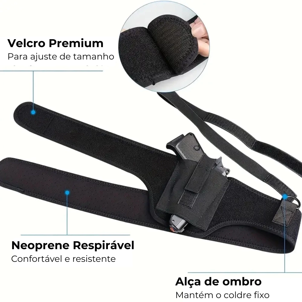 Coldre Axilar e Cintura