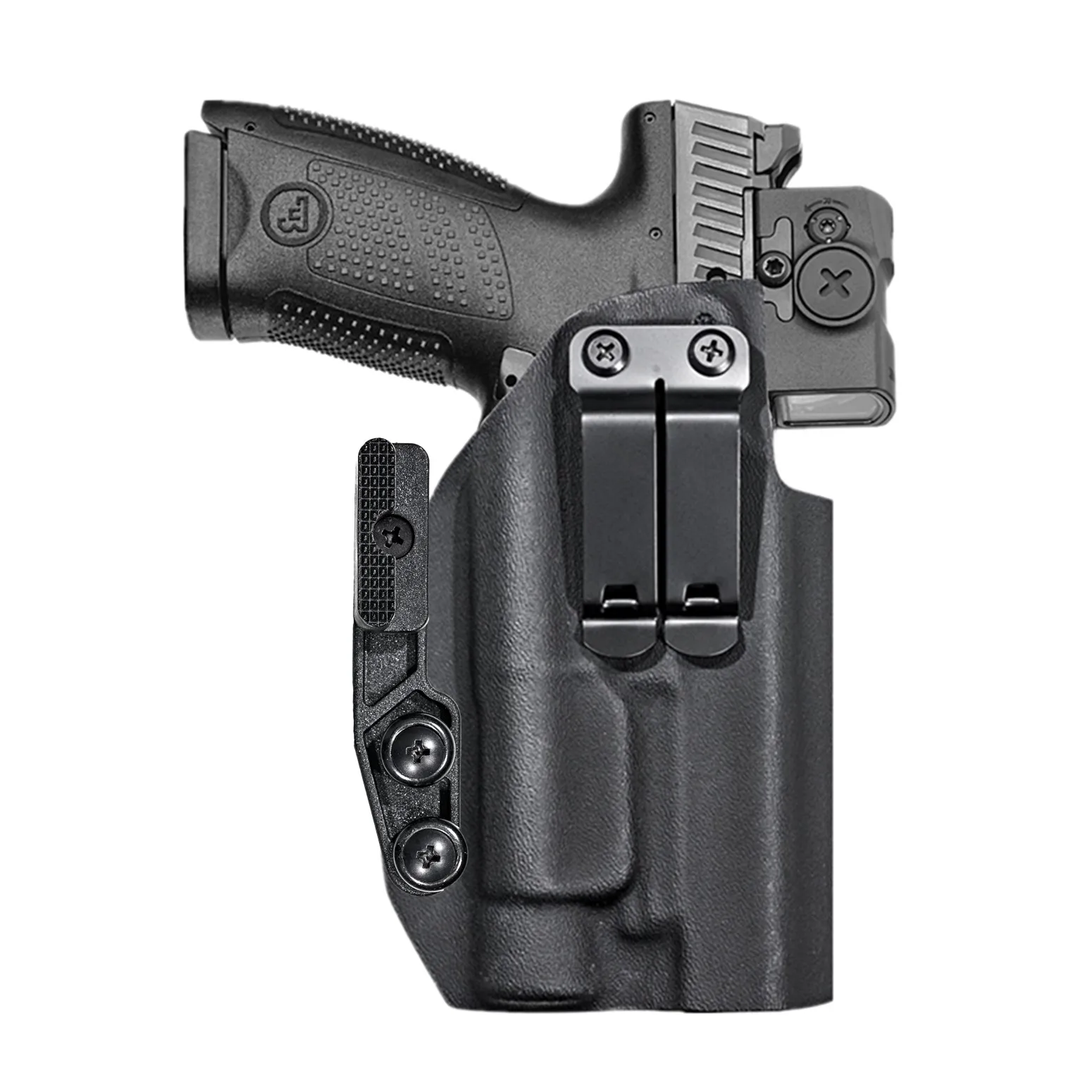 Coldre de Kydex Velado CZ P-10 (C, F e S) – Compatível com Lanterna e Red Dot
