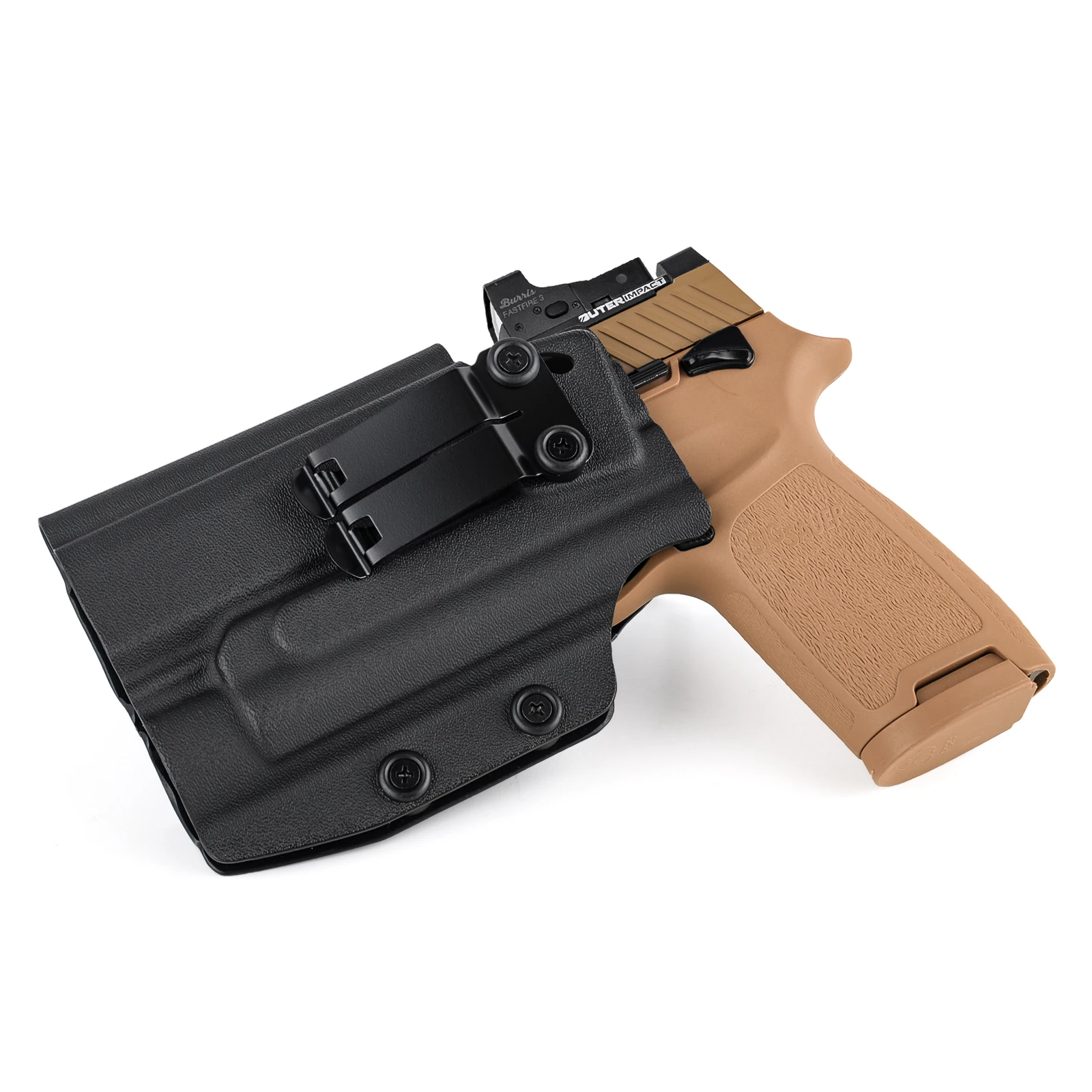 Coldre Velado de Alta Performance para Sig Sauer - Linha P320 - Compatível com Lanterna