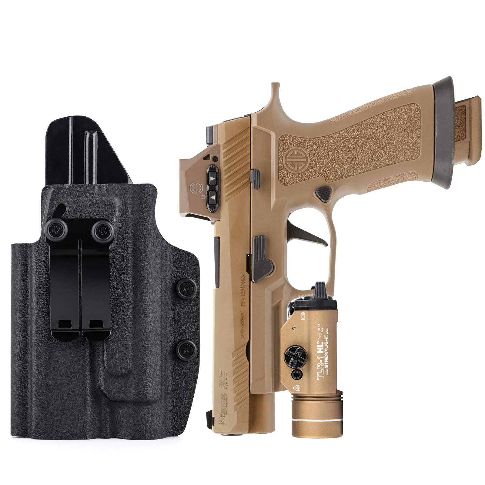 Coldre Velado de Alta Performance para Sig Sauer - Linha P320 - Compatível com Lanterna