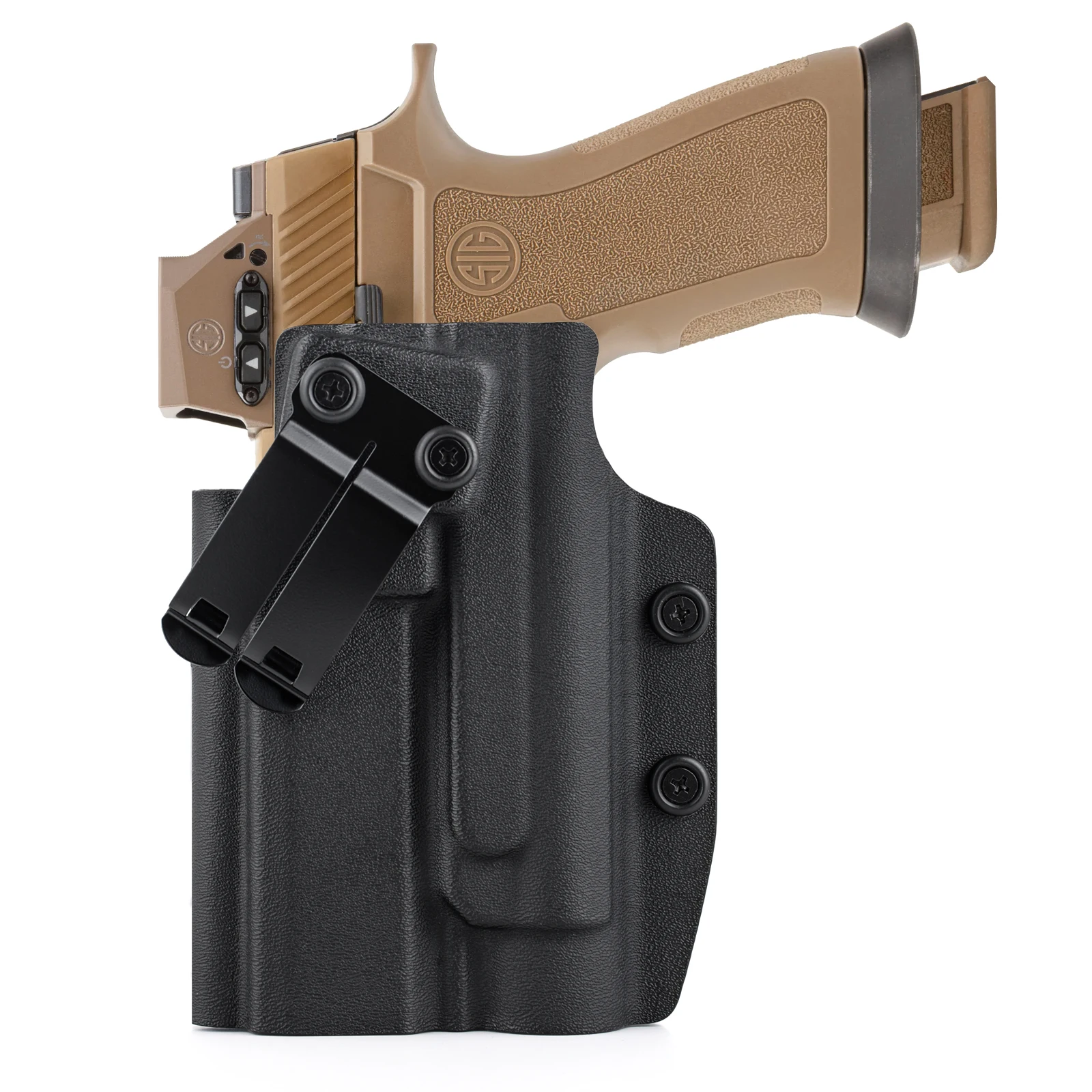 Coldre Velado de Alta Performance para Sig Sauer - Linha P320 - Compatível com Lanterna