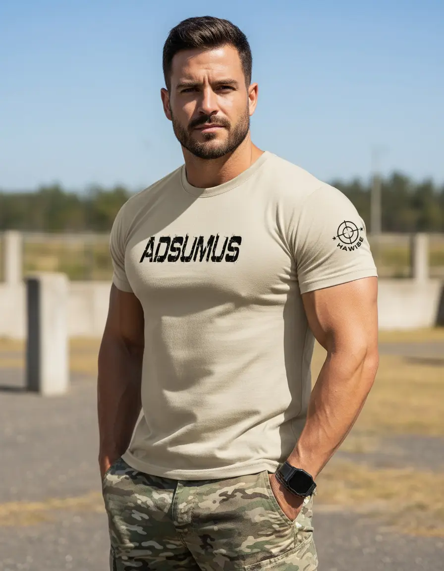Camiseta Masculina Adsumus
