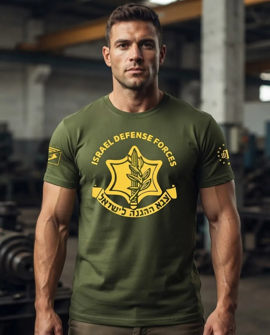 Camiseta Militar Israel Defense Forces