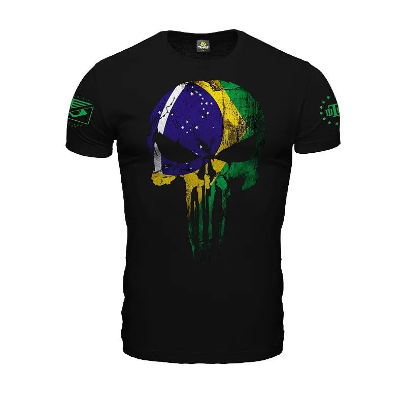 Camiseta Justiceiro Punisher Brasil
