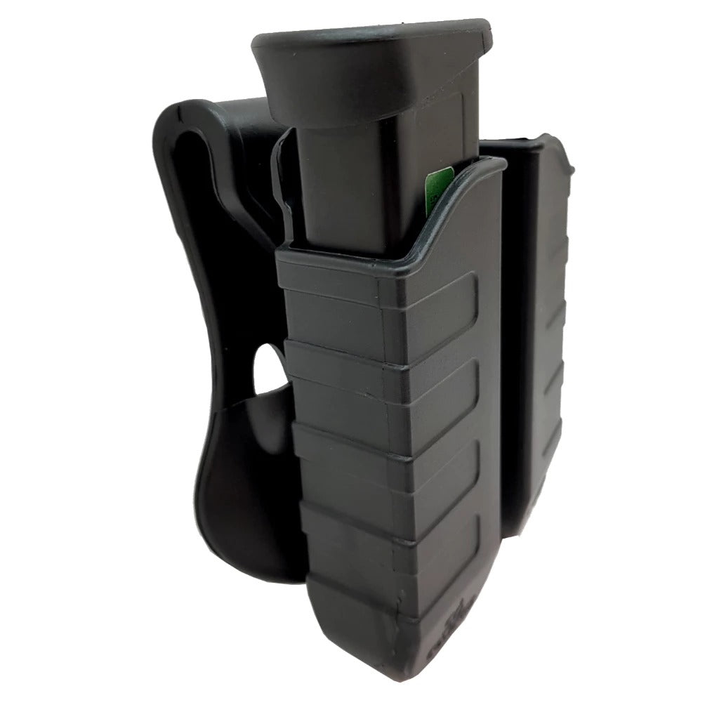 Porta Carregador Duplo para Taurus .40 com Paddle e Ajuste Rotativo