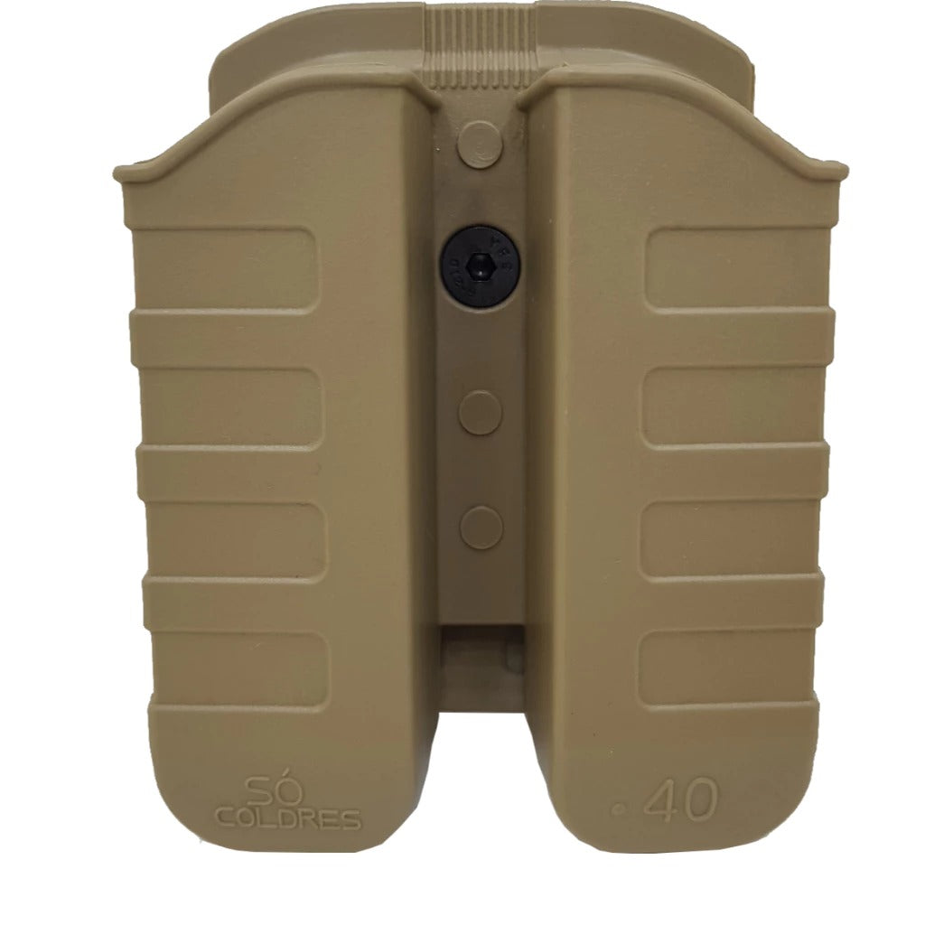 Porta Carregador Duplo para Taurus .40 com Paddle e Ajuste Rotativo