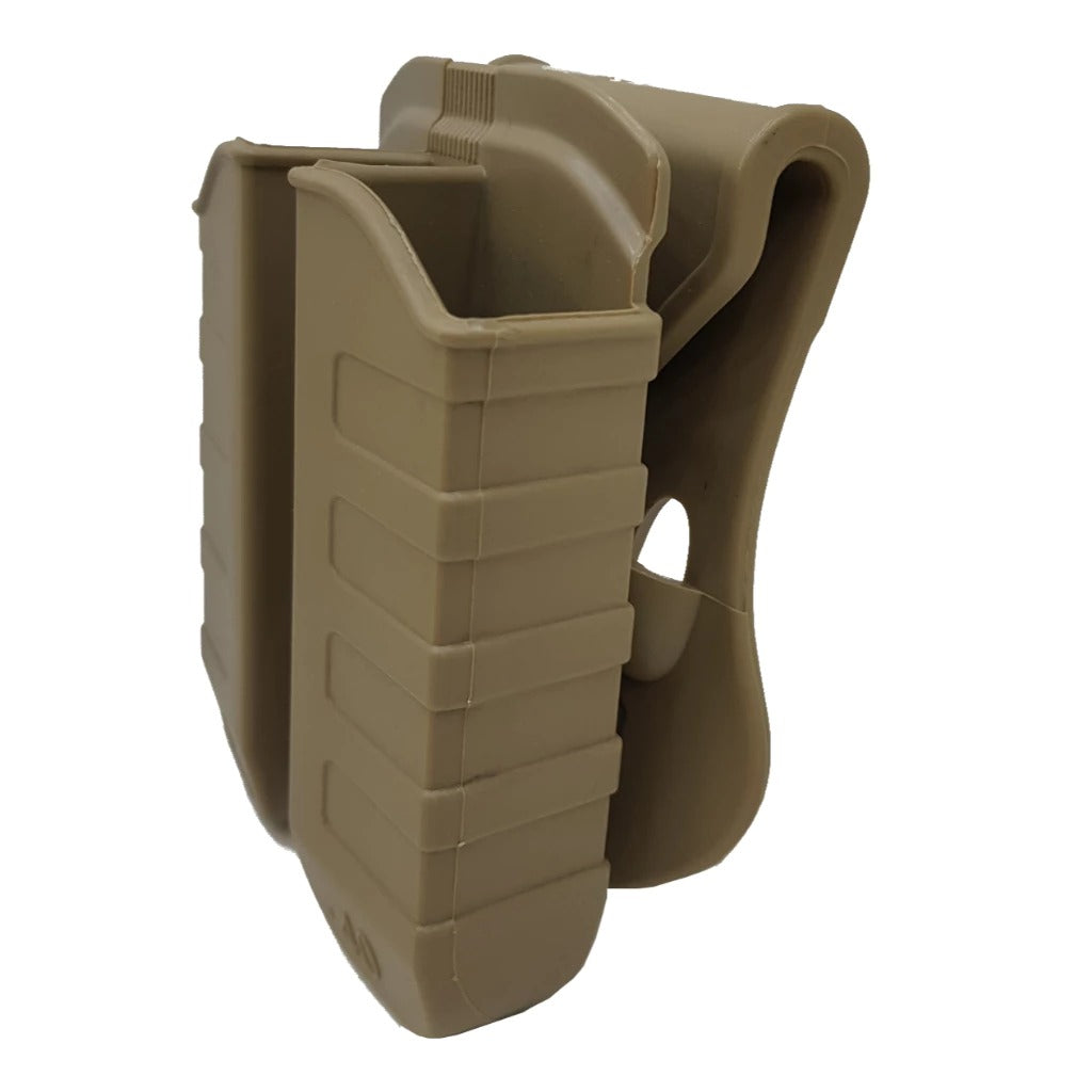 Porta Carregador Duplo para Taurus .40 com Paddle e Ajuste Rotativo