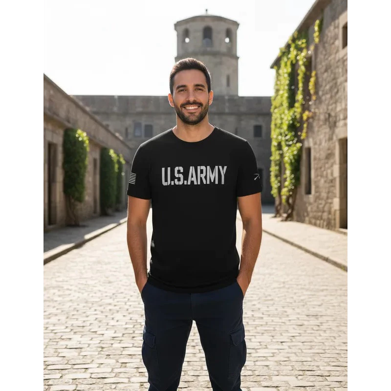 Camiseta Dryfit U.S. ARMY - Premium