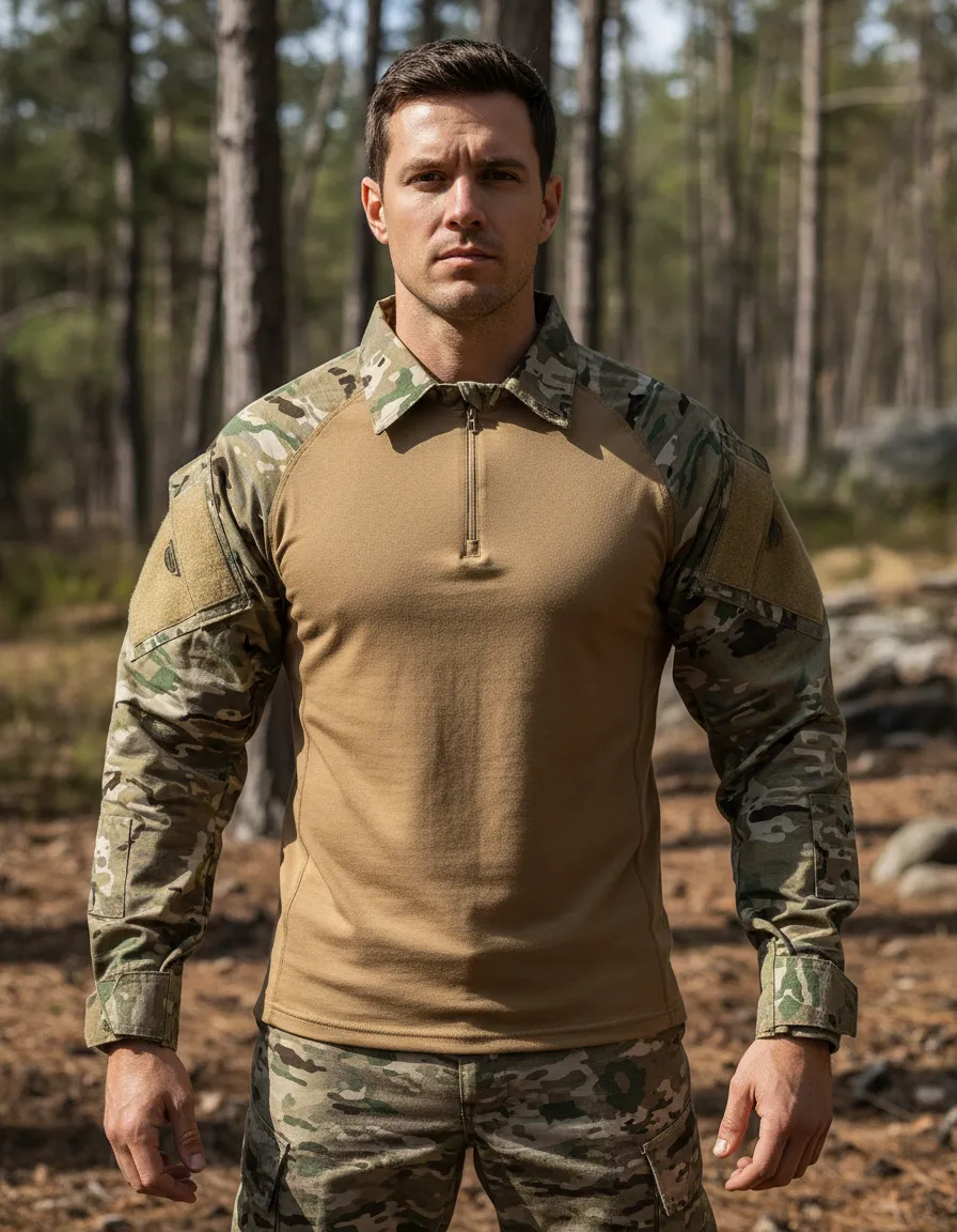 Combat Shirt X Five com Proteção UV50+ FoxBoy®