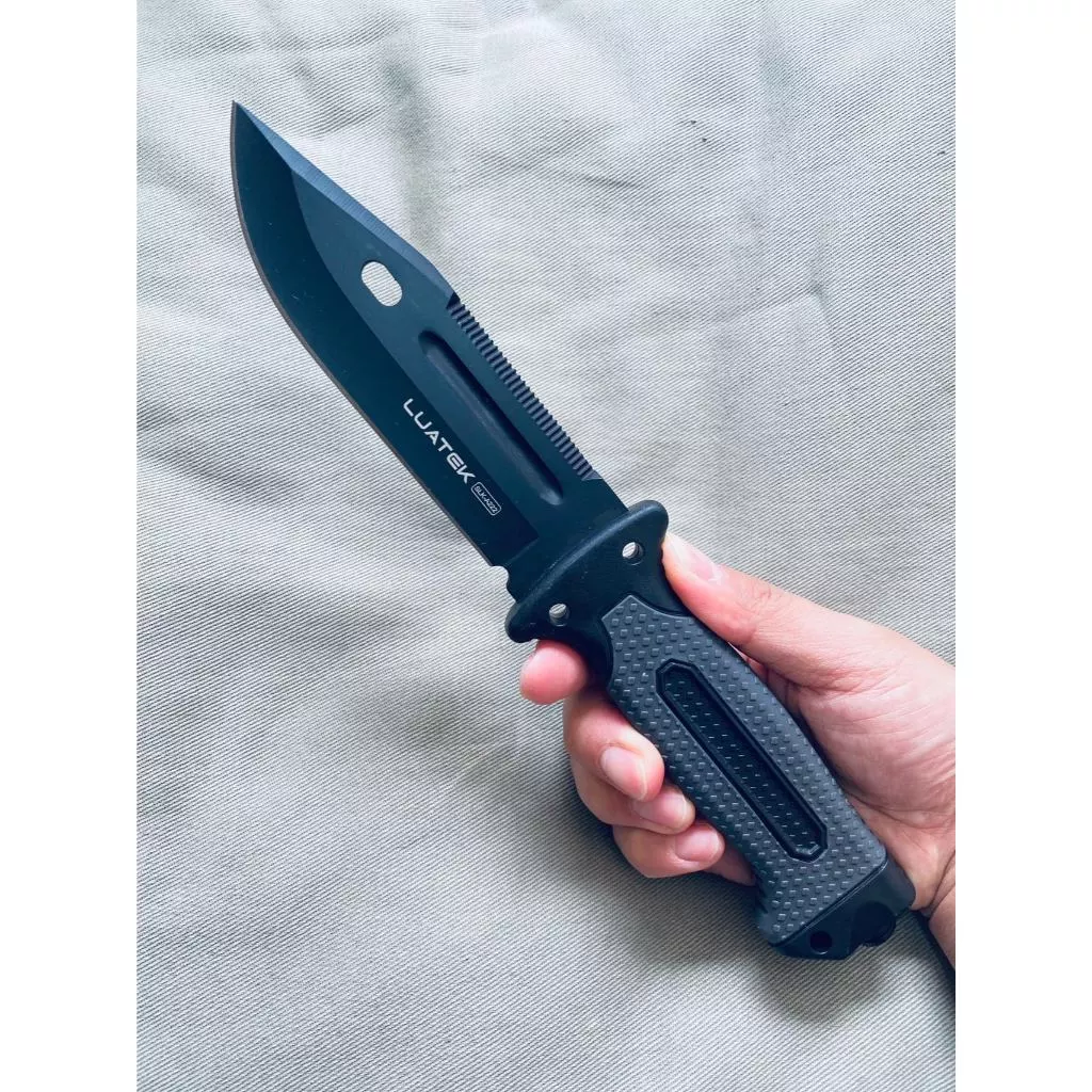 Kit de Sobrevivência Faca + Itens