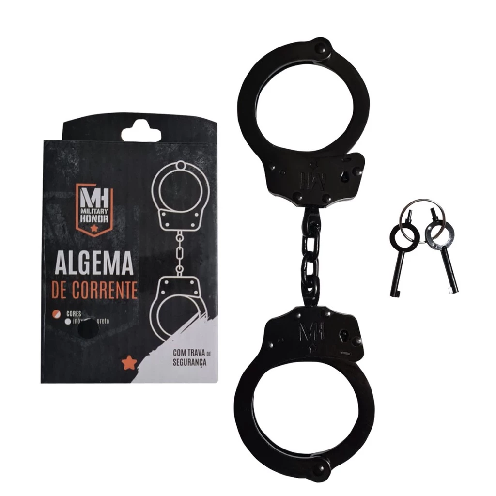 Algema Profissional Black Steel