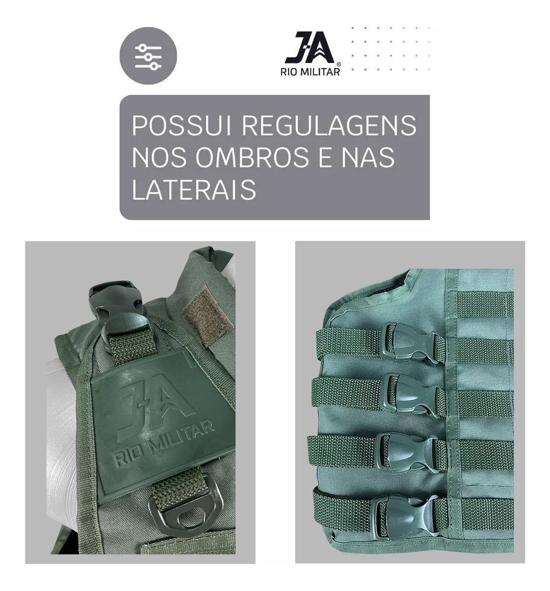Colete Modular Combat® - Verde Oliva