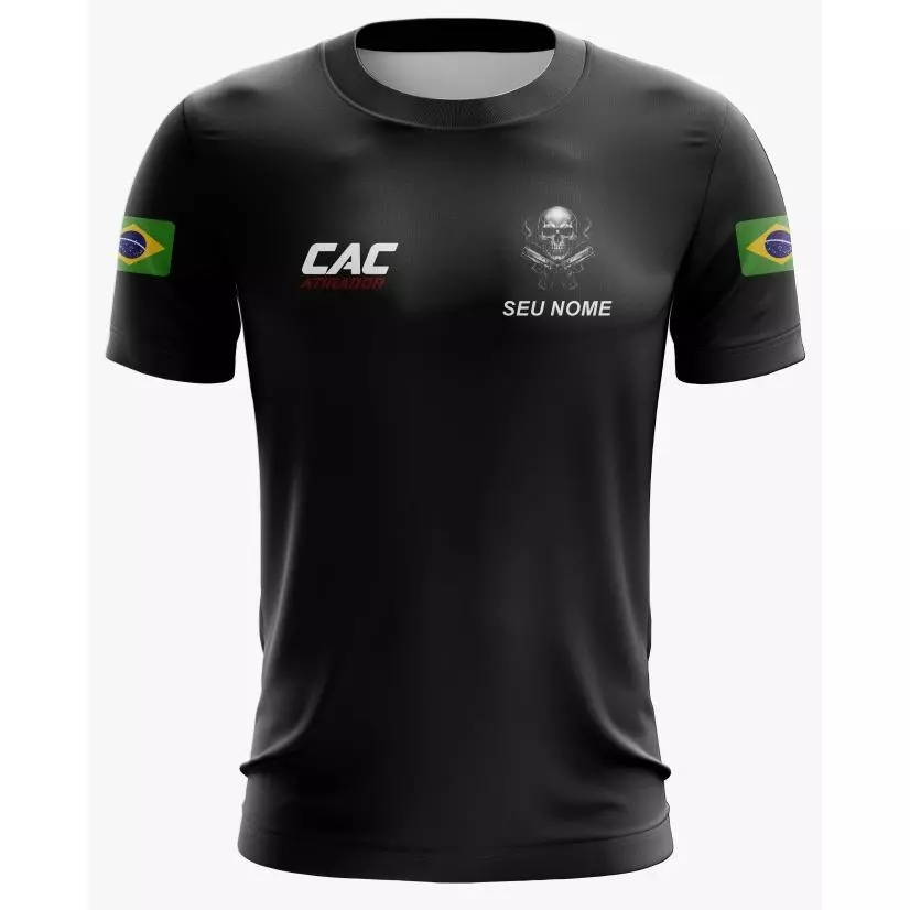 Camiseta CAC - Nome Personalizado GRÁTIS