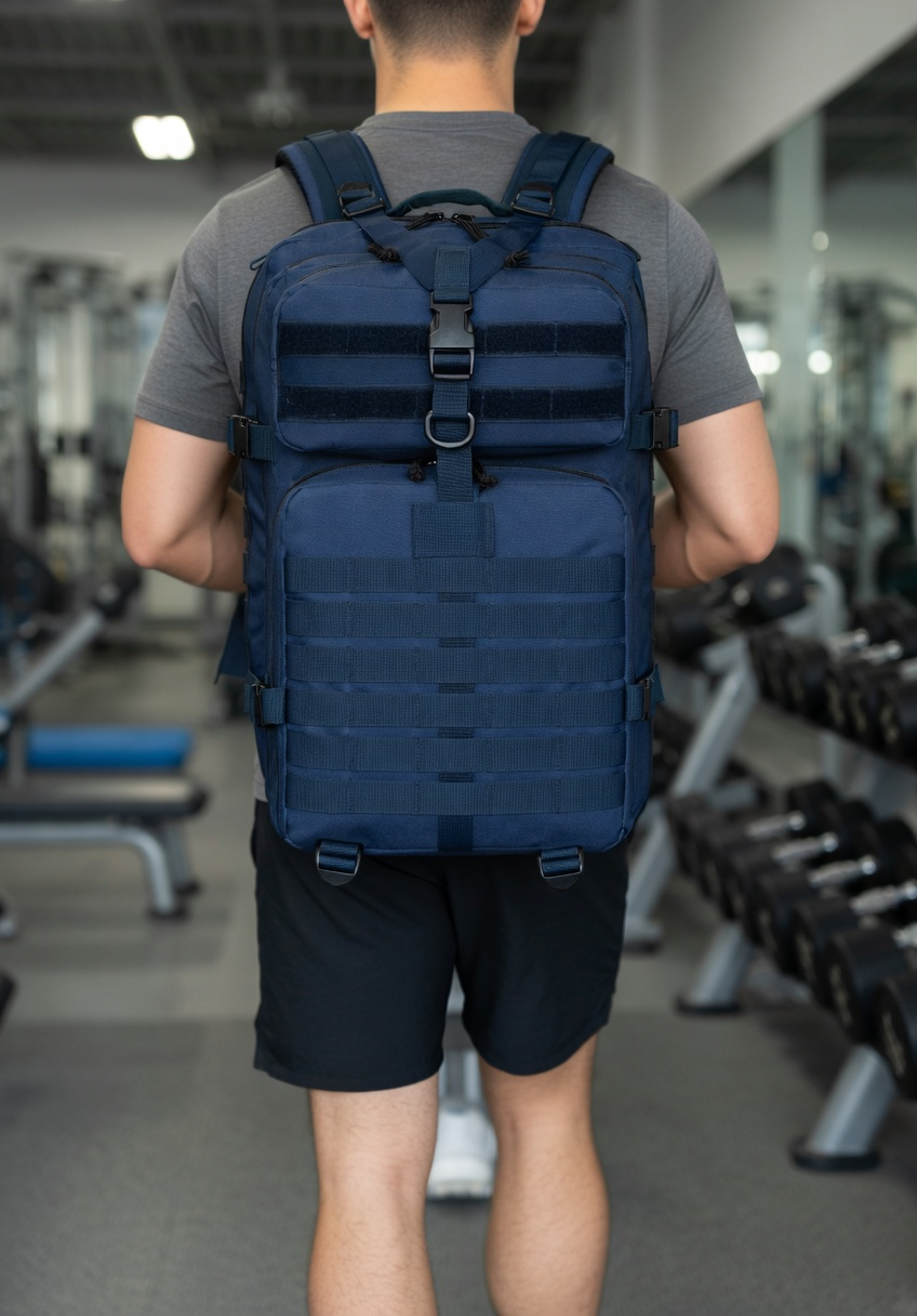 Mochila Tática Outdoor 50 Litros - Azul