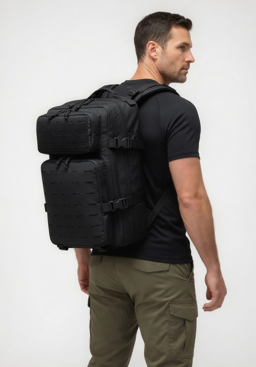 Mochila Tática Mariner 50 Litros - Preta