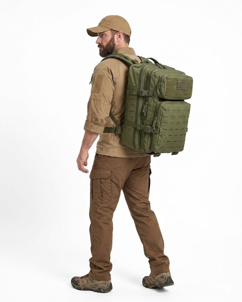 Mochila Tática Mariner 50 Litros - Verde Oliva