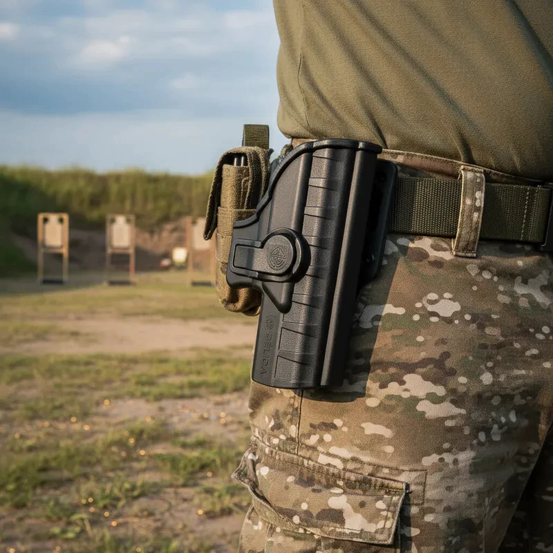 Coldre Externo Ostensivo Taurus TS9 e Beretta APX (9mm e .40)
