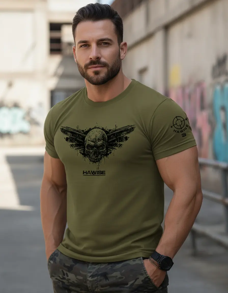 Camiseta Masculina Skull