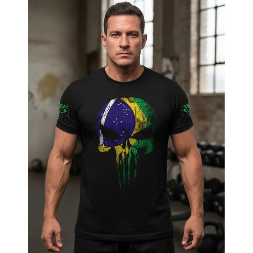 Camiseta Justiceiro Punisher Brasil