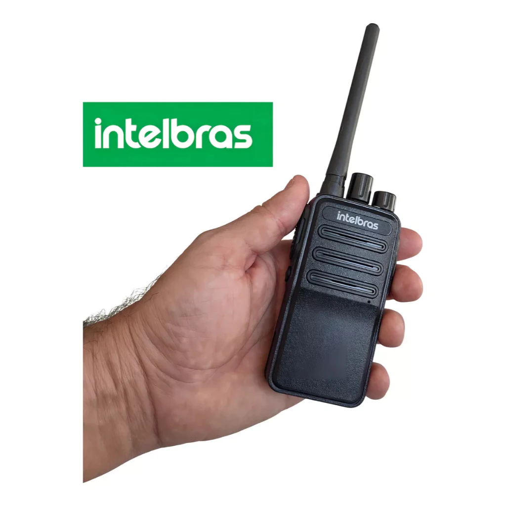 Rádio Comunicador Intelbras – Kit com 2 Unidades