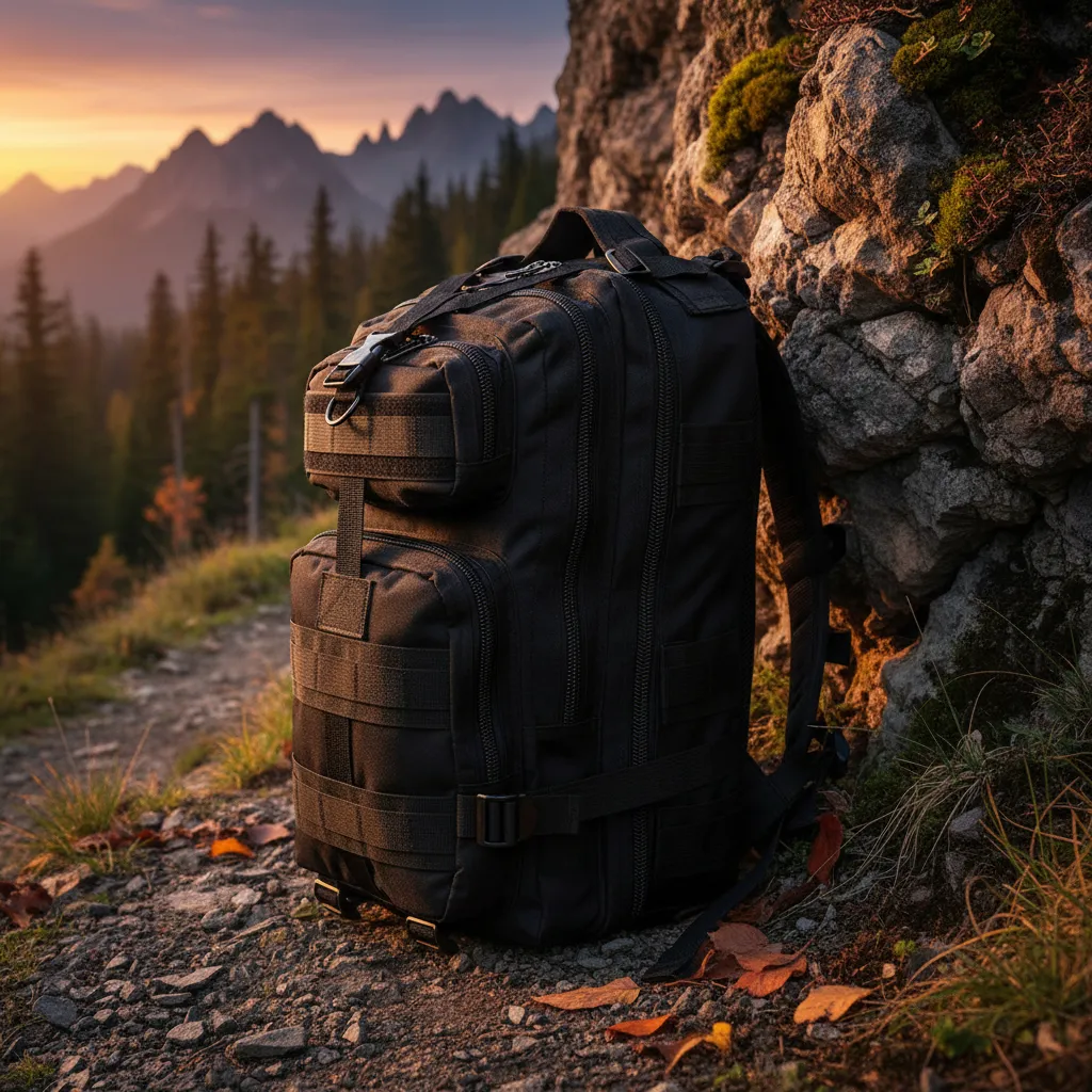 Mochila Tática 30 Litros Outdoor® - Preta