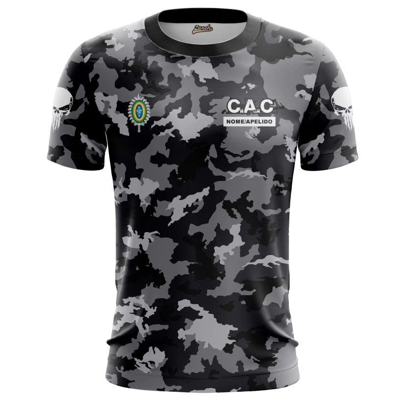 Camiseta CAC - Nome Personalizado GRÁTIS