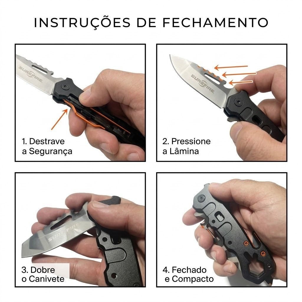 Canivete Tático Anfibium