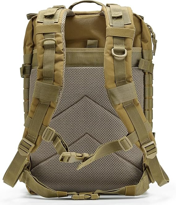 Mochila Tática Outdoor 50 Litros - Cáqui