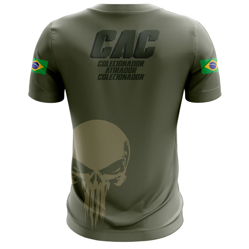 Camiseta CAC - Camuflada