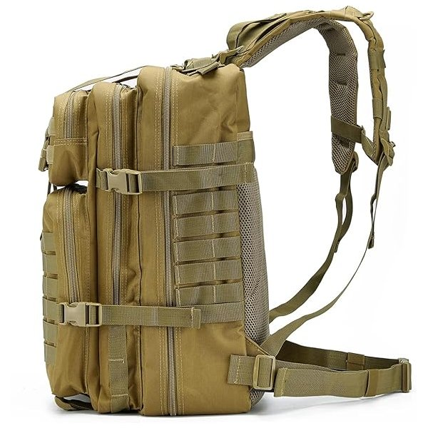 Mochila Tática Outdoor® 50 Litros - Cáqui