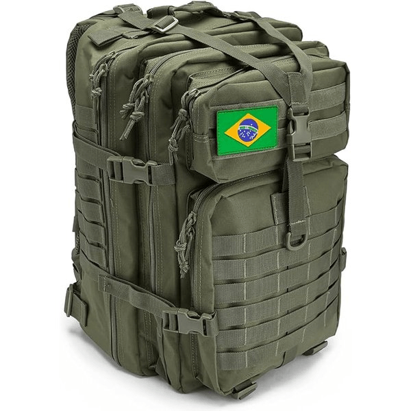 Mochila Tática Outdoor 50 Litros  - Verde Oliva