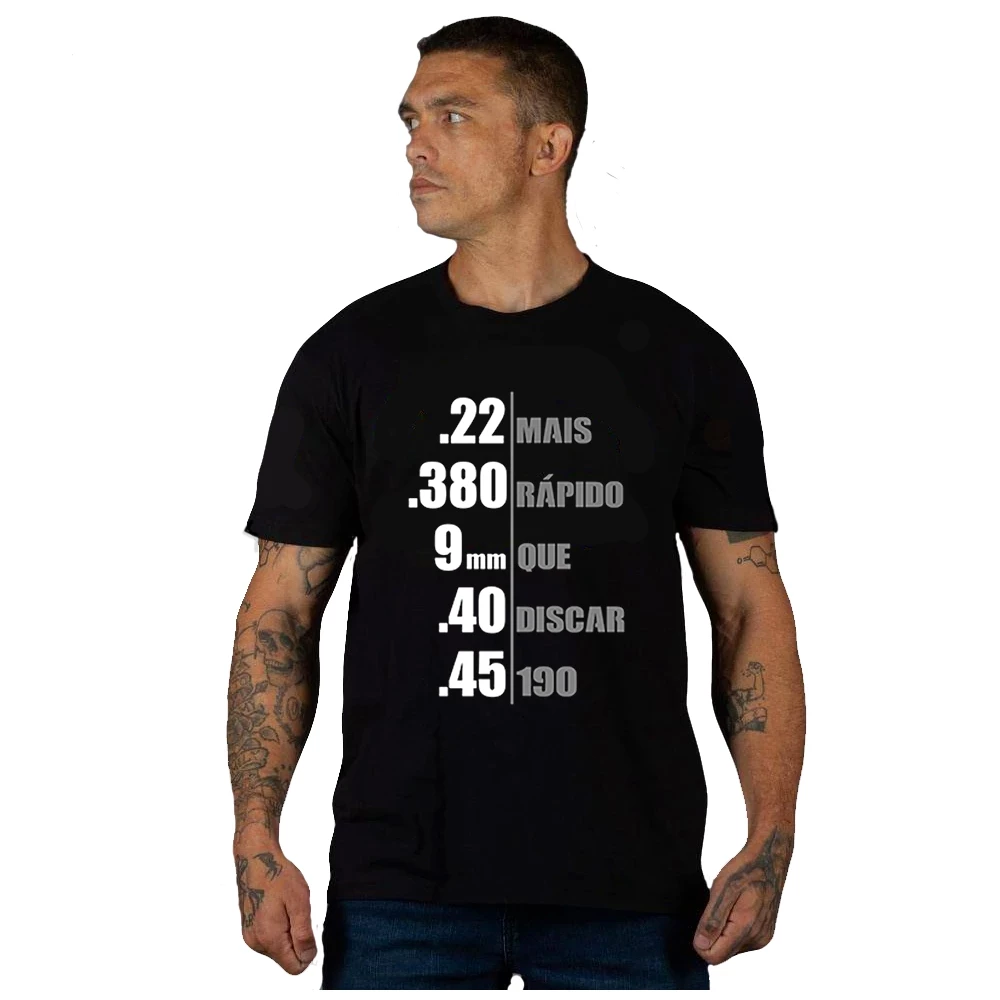 Camiseta Calibres – 100% Algodão Premium