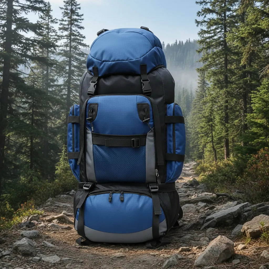 Mochila Cargueira Mountain® 90L - Azul Celeste