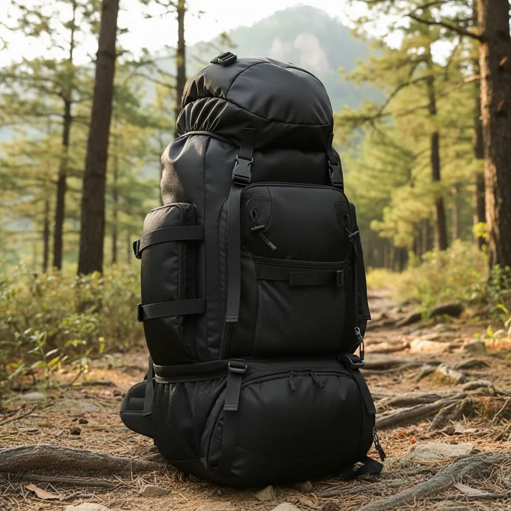 Mochila Cargueira Mountain® 90L - Preta