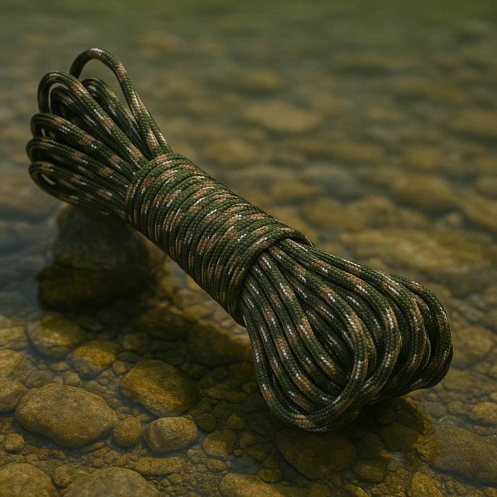 Corda Paracord 550 5mm – 10 Metros (100% Nylon)