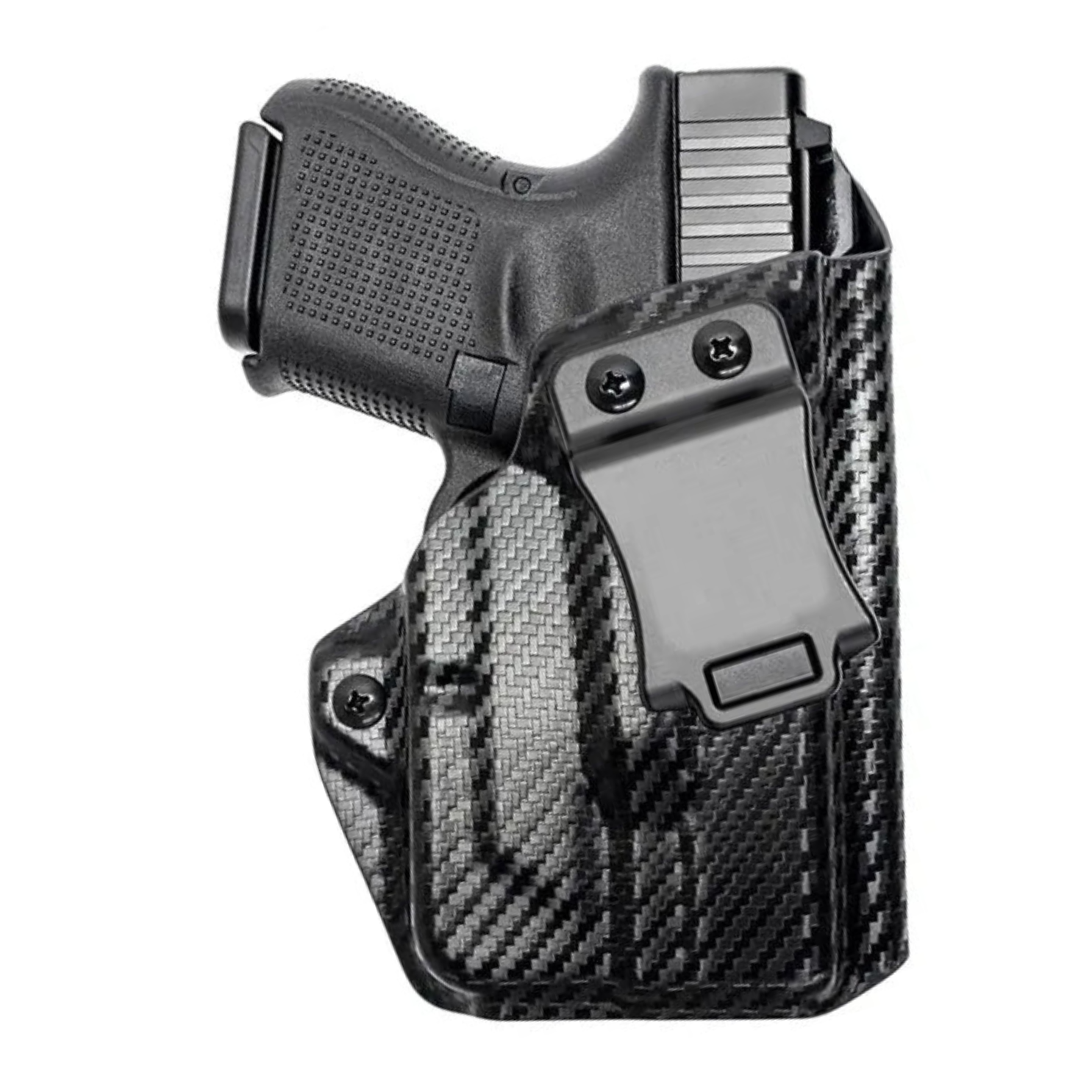 Coldre Velado Fibra de Carbono Glock G48 com TLR-6