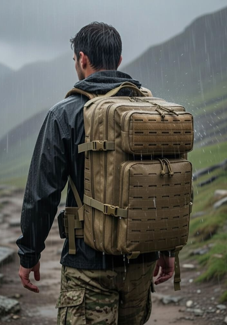 Mochila Tática Mariner® 50 Litros - Cáqui