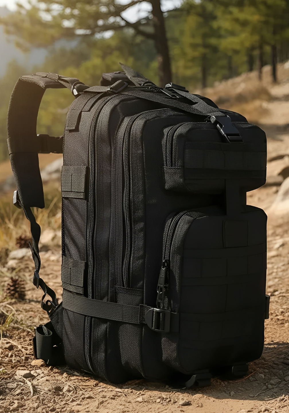 Mochila Tática Outdoor 30 Litros - Preta