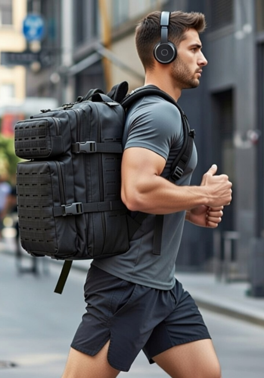 Mochila Tática Mariner® 50 Litros - Preta