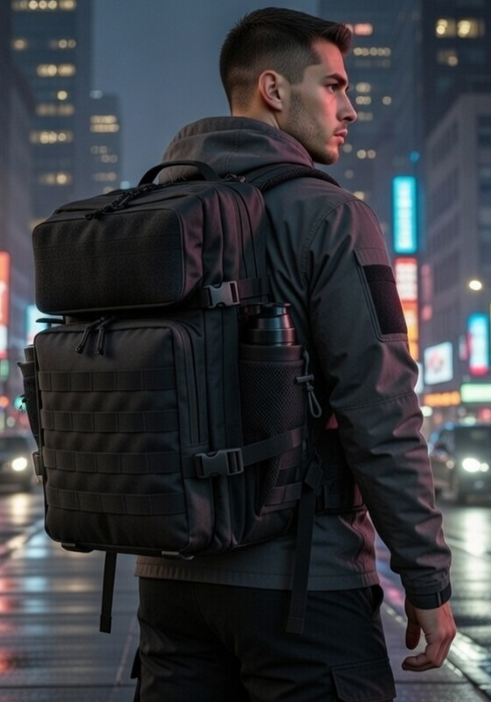 Mochila Tática 50 Litros Sentinel® - Preta