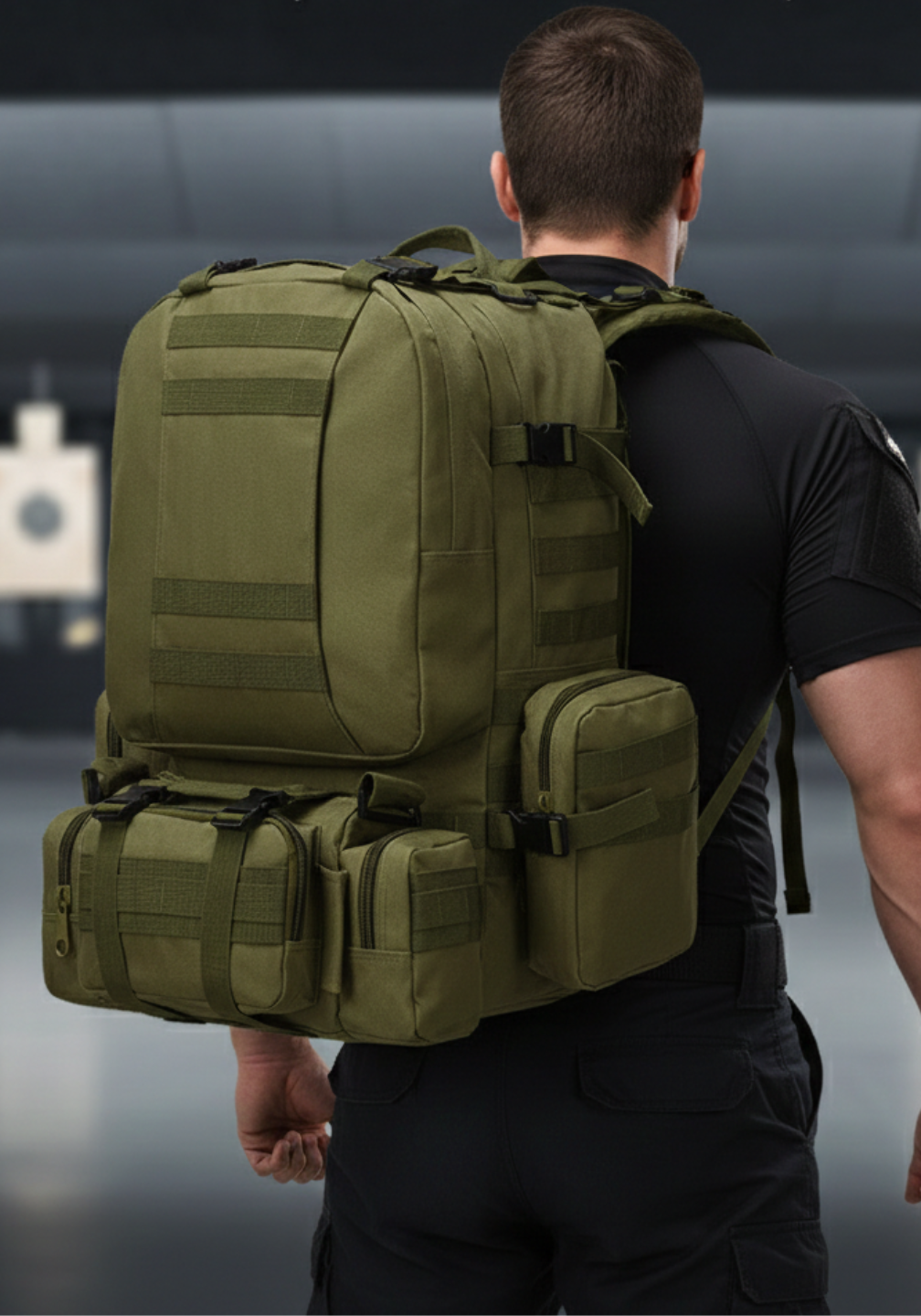 Mochila Militar Armor 65 Litros - Verde