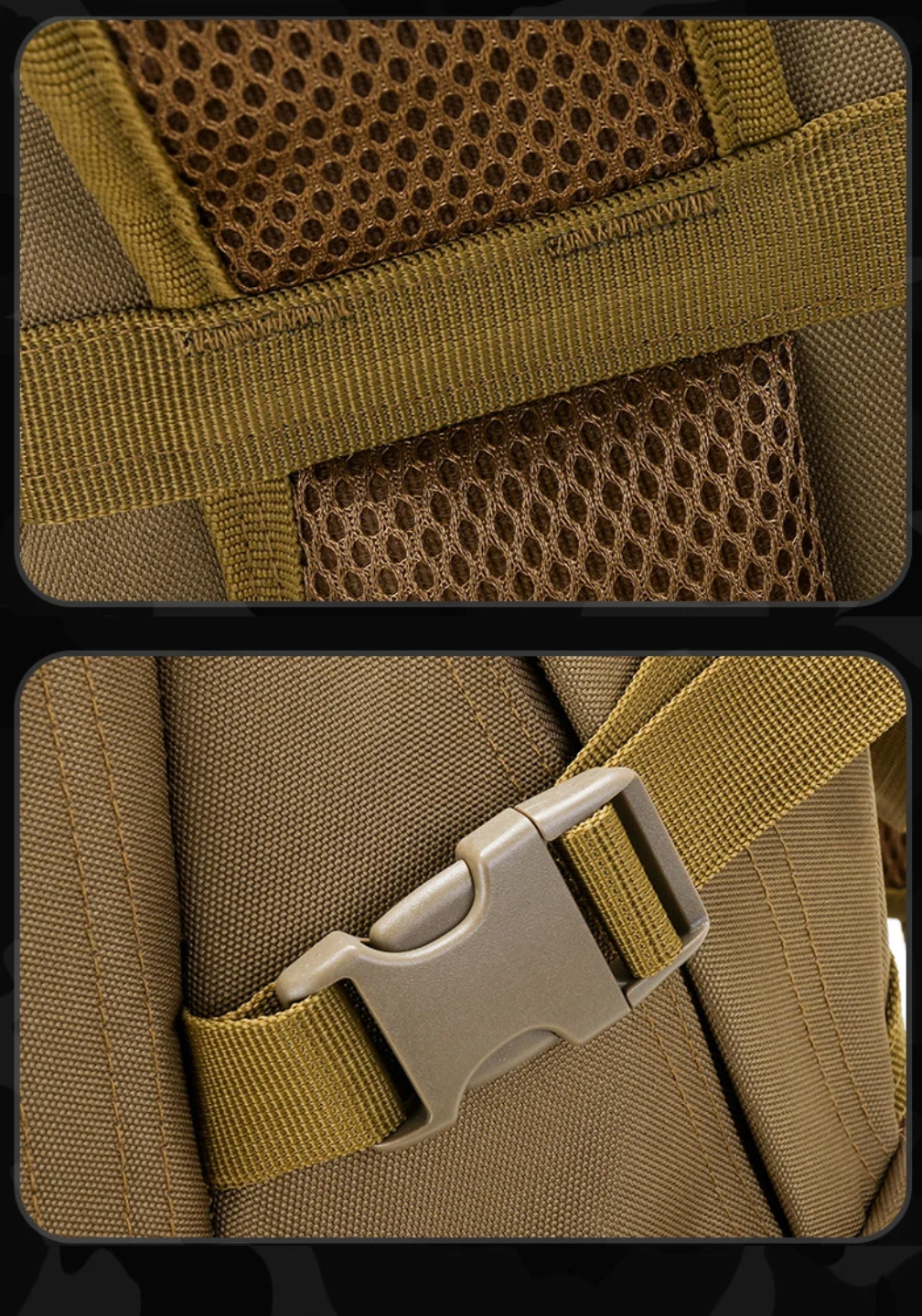 Mochila Tática Hornet 45 Litros - Cáqui